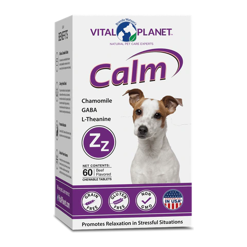 Vital Planet - Calm Chewable Tabs - 60 Chewables
