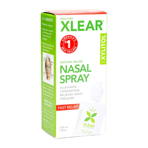 Xlear - All Natural Saline Nasal Spray - .75 oz