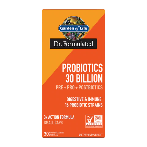 Garden of Life - Dr. Formulated Probiotics 30 Billion - 30 Veg Capsules