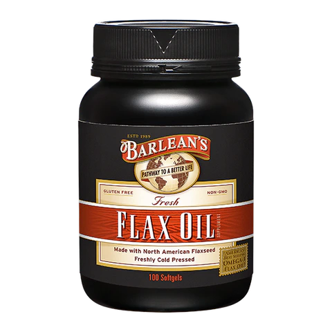 Barleans - Flax Oil - 100 Softgels