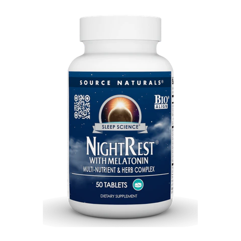 Source Naturals - Night Rest - 50 Tablets