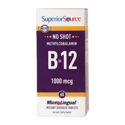Superior Source - Methylcobalamin B-12 1,000 - 60 Tablets