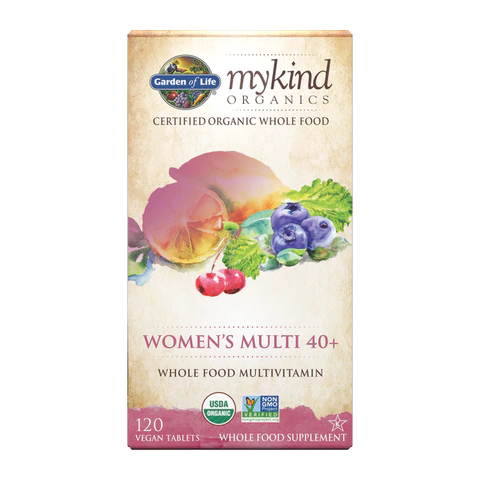 Garden of Life - Mykind Organics Women's Multi 40+ - 120 Tablets