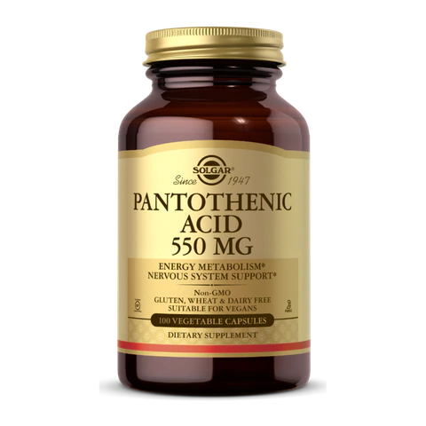 Solgar - Pantoth Acid - 100 Capsules