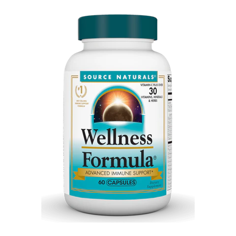 Source Naturals - Wellness Formula - 60 Capsules