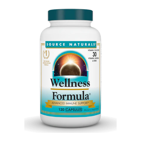 Source Naturals - Wellness Formula - 120 Capsules