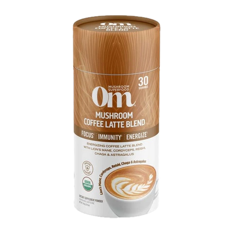 Om - Mushroom Coffee Latte Blend - 240 grams