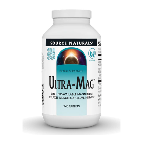 Source Naturals - Ultra-Mag - 240 Tablets