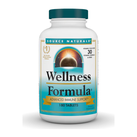 Source Naturals - Wellness Formula - 180 Tablets