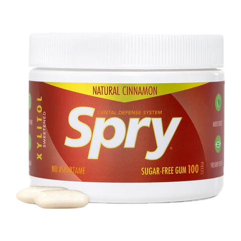 Xlear - Spry Gum Cinnamon - 100 ct