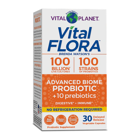 Vital Planet - Vital Flora Advanced Shelf Stable - 30 Veg Capsules