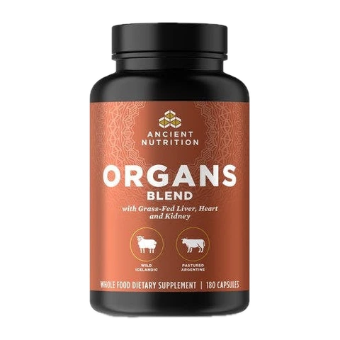 Ancient Nutrition - Organs Blend Glandular - 180 Capsules