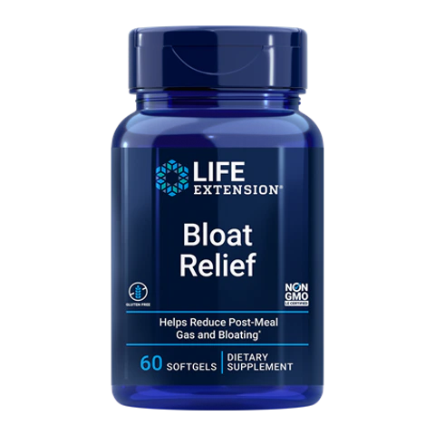 Life Extension - Bloat Relief - 60 Softgels