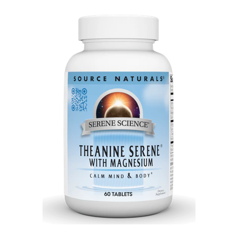 Source Naturals - Theanine Serine - 60 Tablets