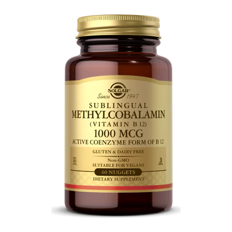 Solgar - Methyl Vitamin B12 1000 mcg Nuggets - 60 Chewables