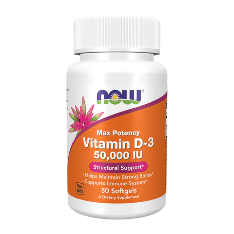 Now - Vitamin D 50,000 IU - 50 Softgels