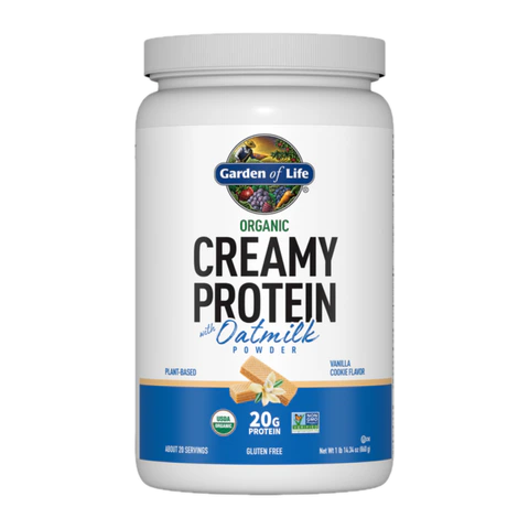 Garden of Life - Organic Creamy Oatmilk Protein Vanilla Cookie - 860 g