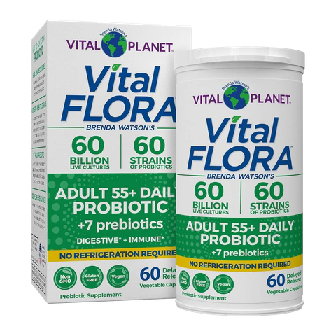 Vital Planet - Adult 55+ Daily Shelf Stable - 60 Capsules
