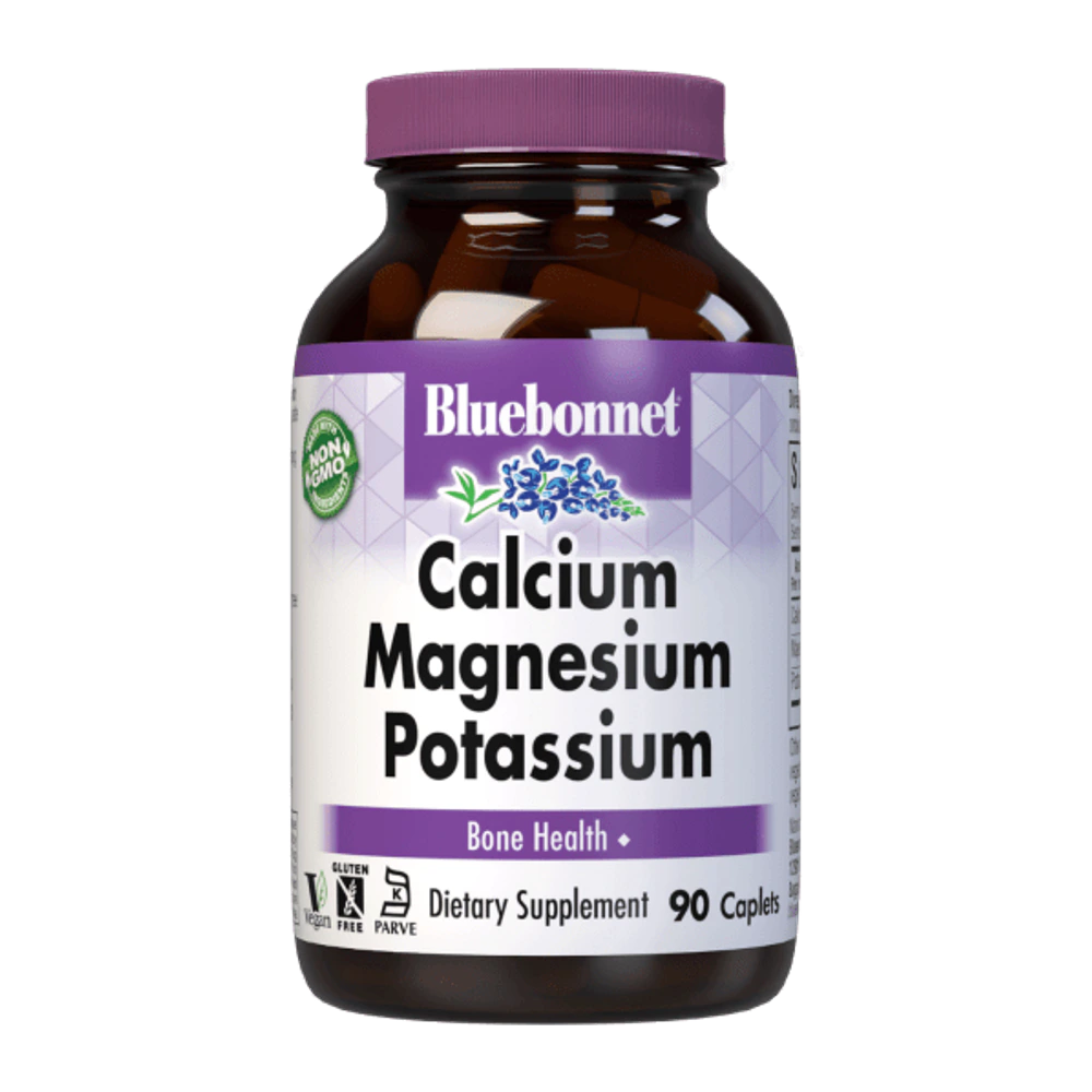 Bluebonnet - Calcium Magnesium Plus Potassium - 90 Capsules