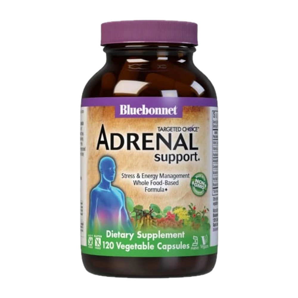 Bluebonnet - Adrenal Support - 120 Veg Capsules