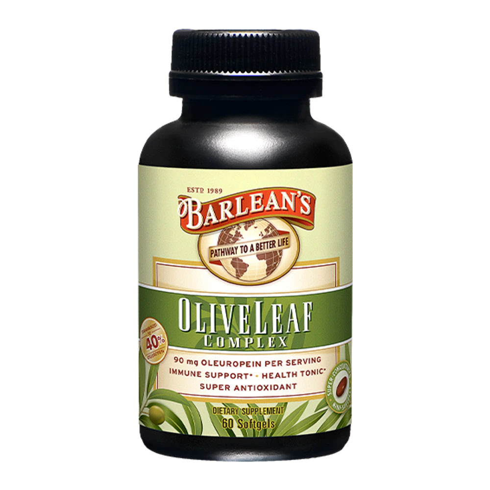 Barleans - Olive Leaf Complex Softgels - 60 Softgels