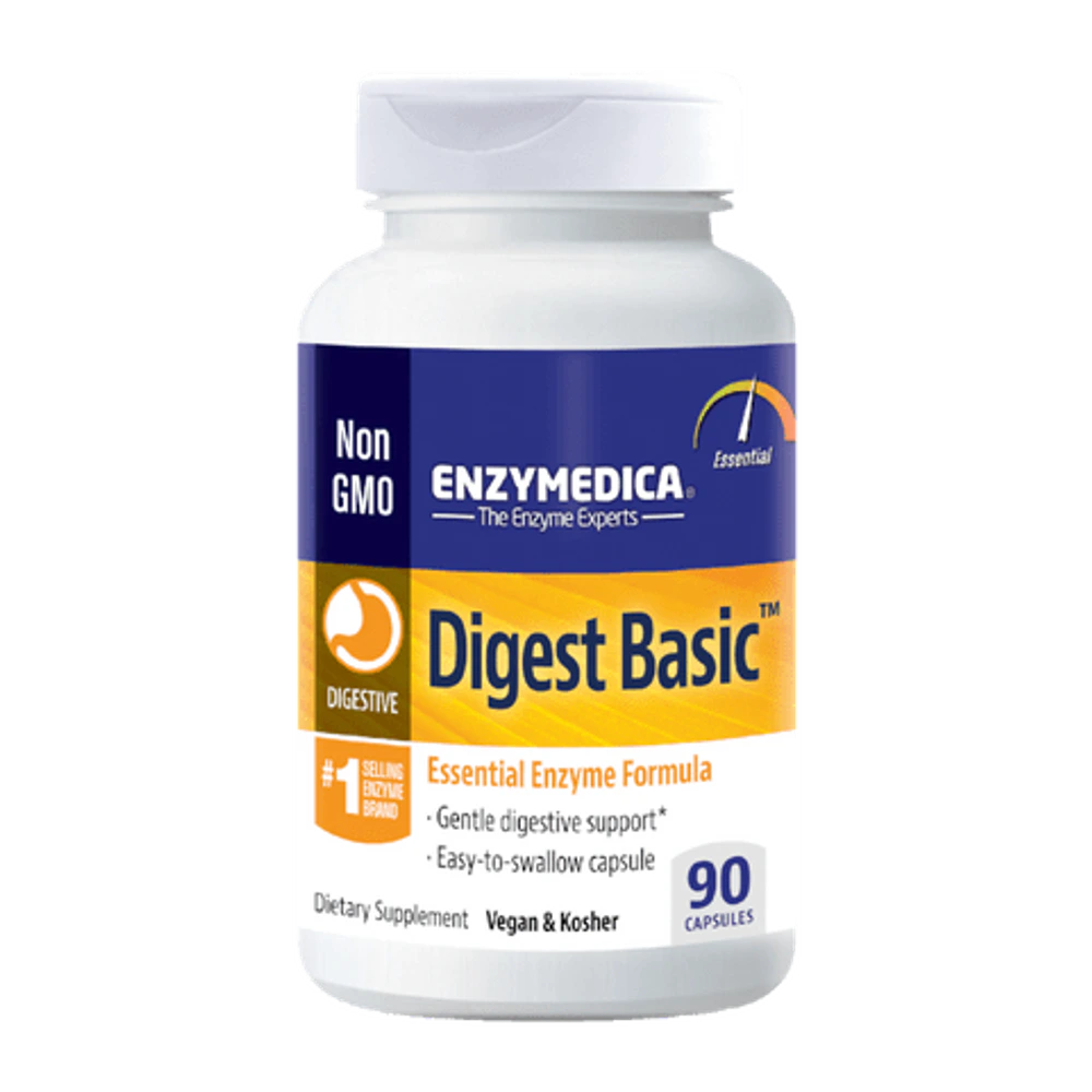 Enzymedica - Digest Basic Essential Enzyme Formula - 90 Capsules