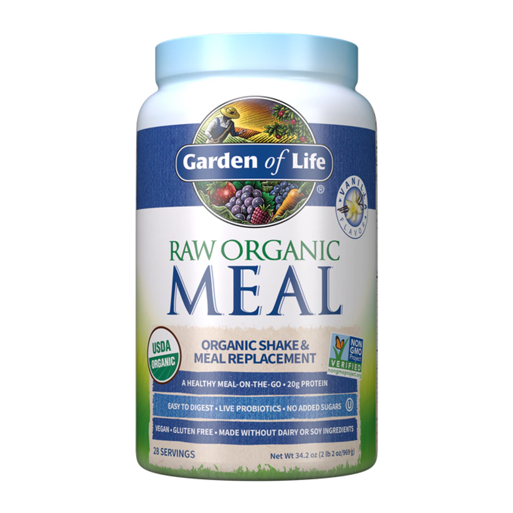Garden of Life - Raw Organic Meal Vanilla - 969 grams