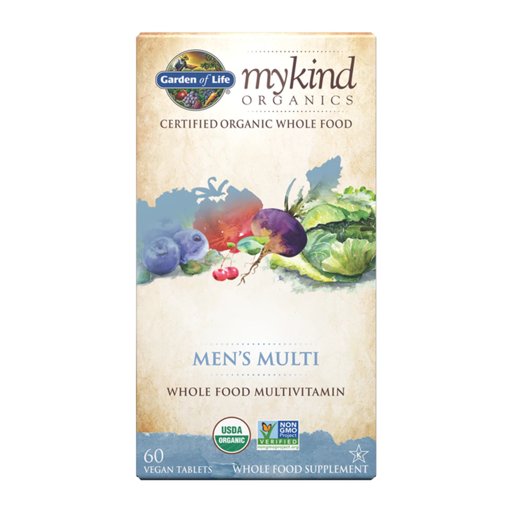 Garden of Life - Mykind Organics Men's Multi - 60 Tablets