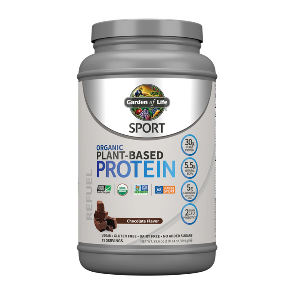 Garden of Life - Sport Organic Plant Based Protein Chocolate - 840 g