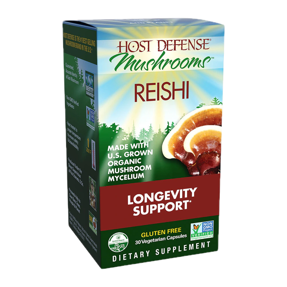 Host Defense - Reishi - 30 Veg Capsules