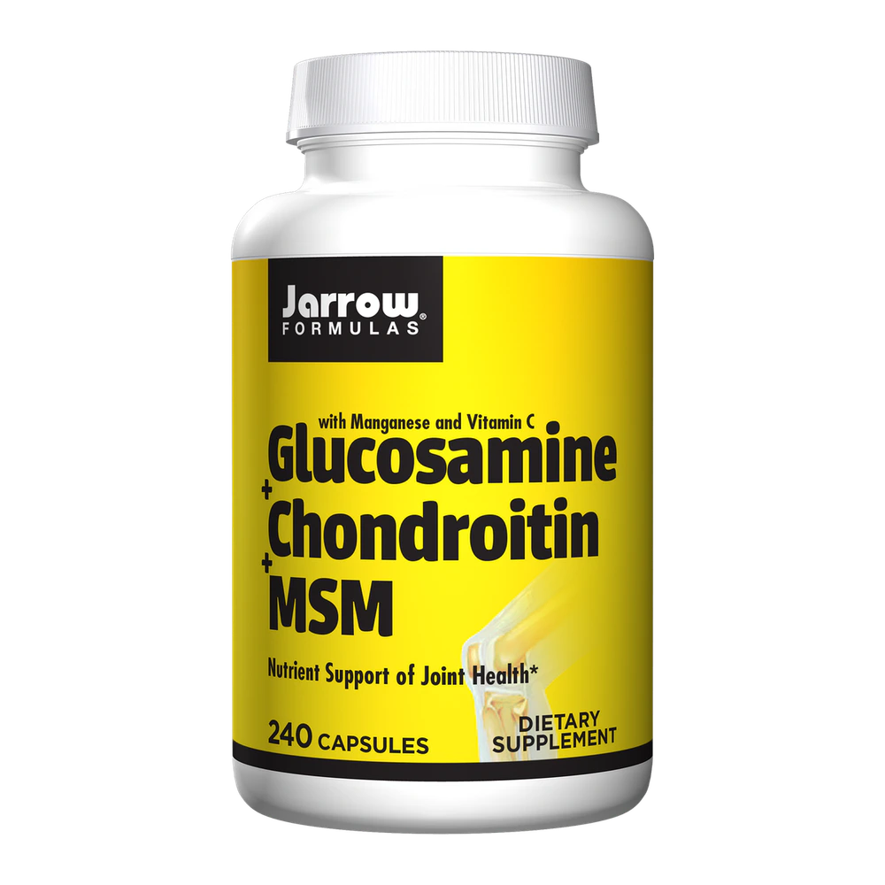 Jarrow - Glucosamine Plus Chondroitin Plus MSM - 240 Capsules