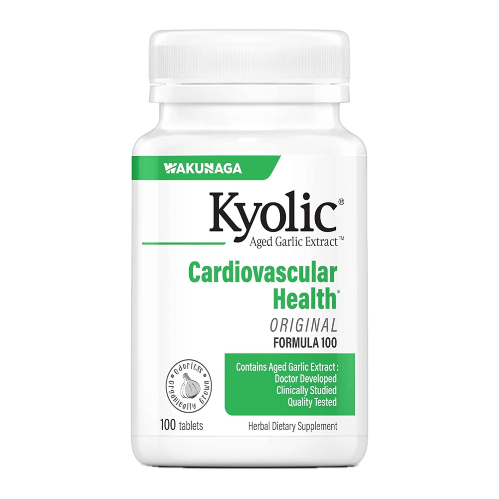 Kyolic - Aged Garlic Extract Hi-Po Formula 100 - 100 Tablets