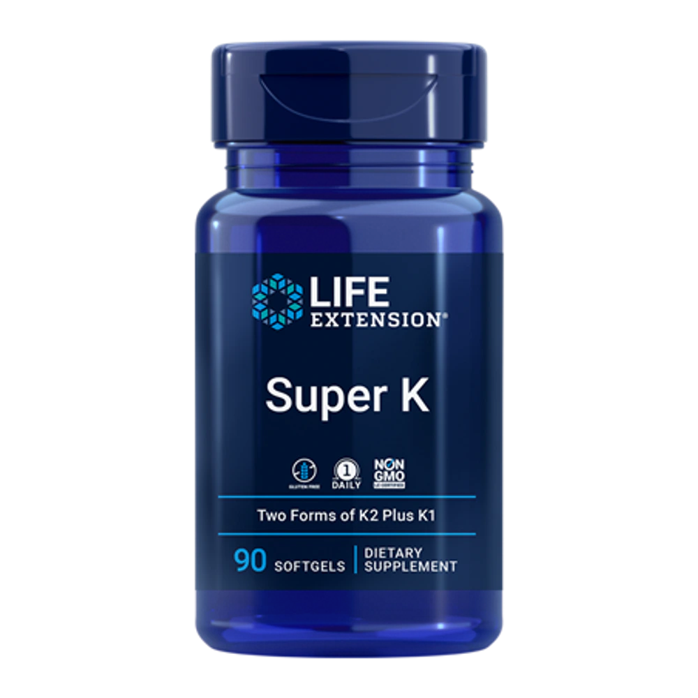 Life Extension - Super K With Advanced K2 Complex - 90 Softgels
