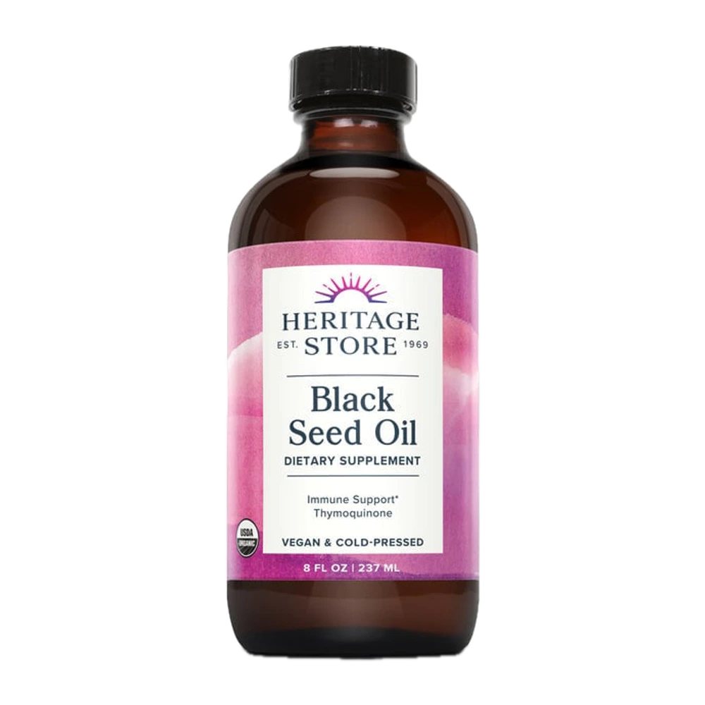 Heritage Store - Black Seed Oil - 8 oz