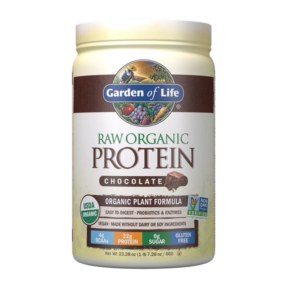 Garden of Life - Raw Organic Plant Protein Chocolate - 700 g