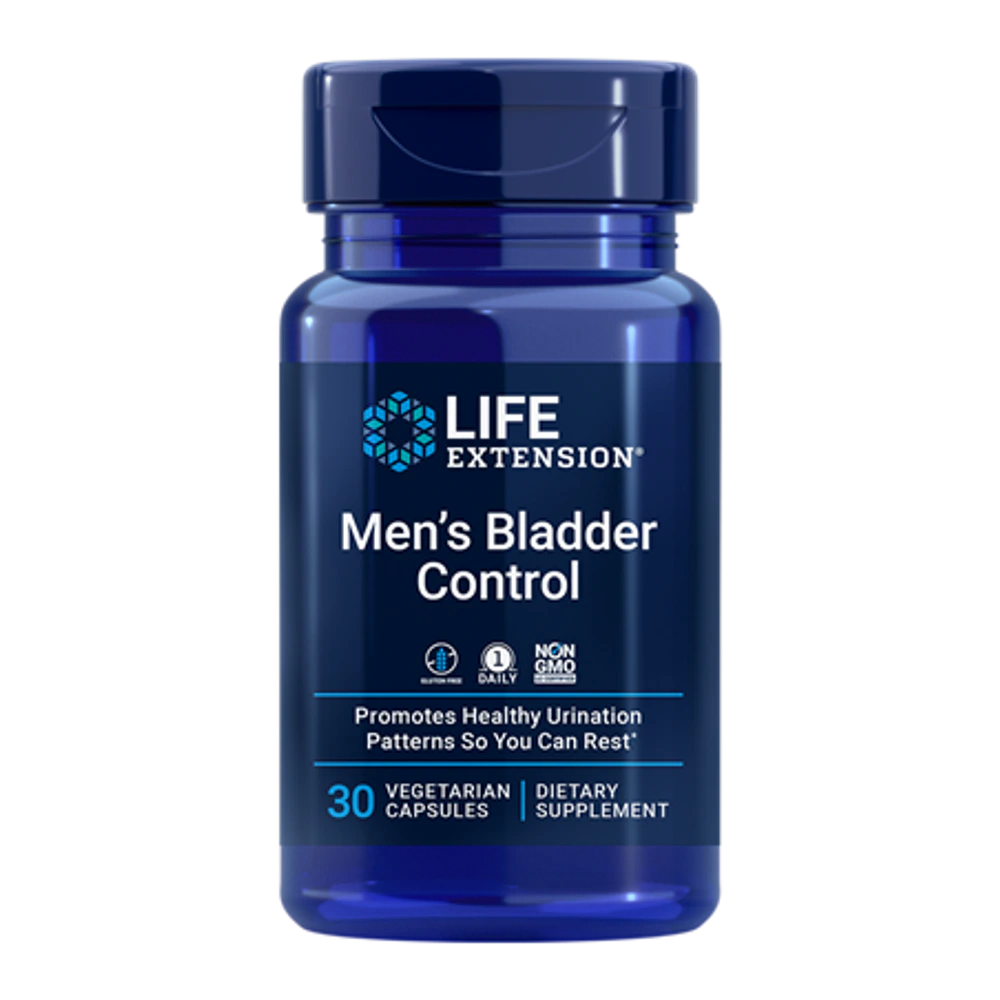 Life Extension - Mens Bladder Control - 30 Veg Capsules