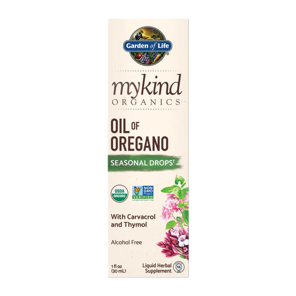 Garden of Life - Mykind Organics Herbal Oil Of Oregano - 1 oz