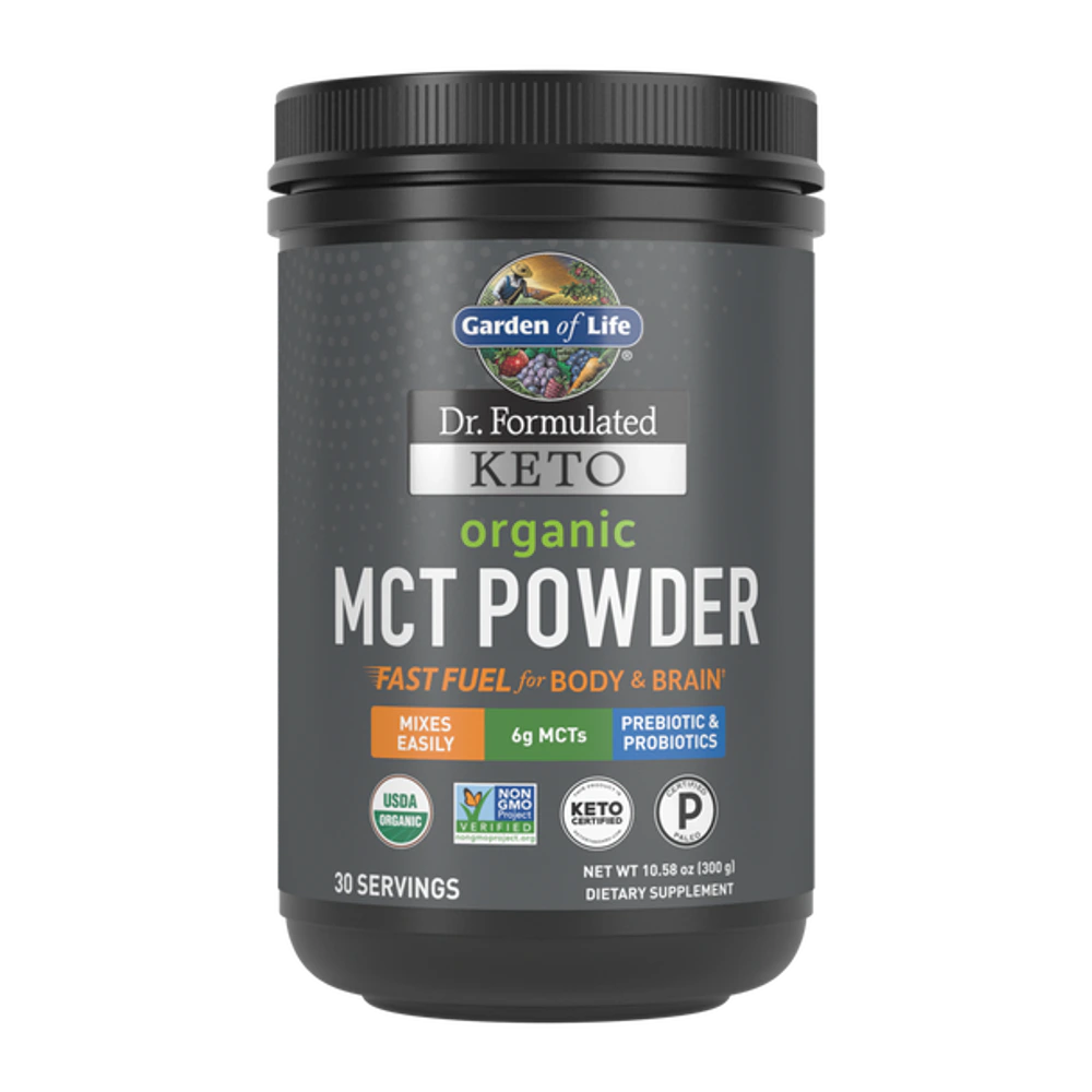 Garden of Life - Dr. Formulated Keto Organic Mct Powder - 300 grams