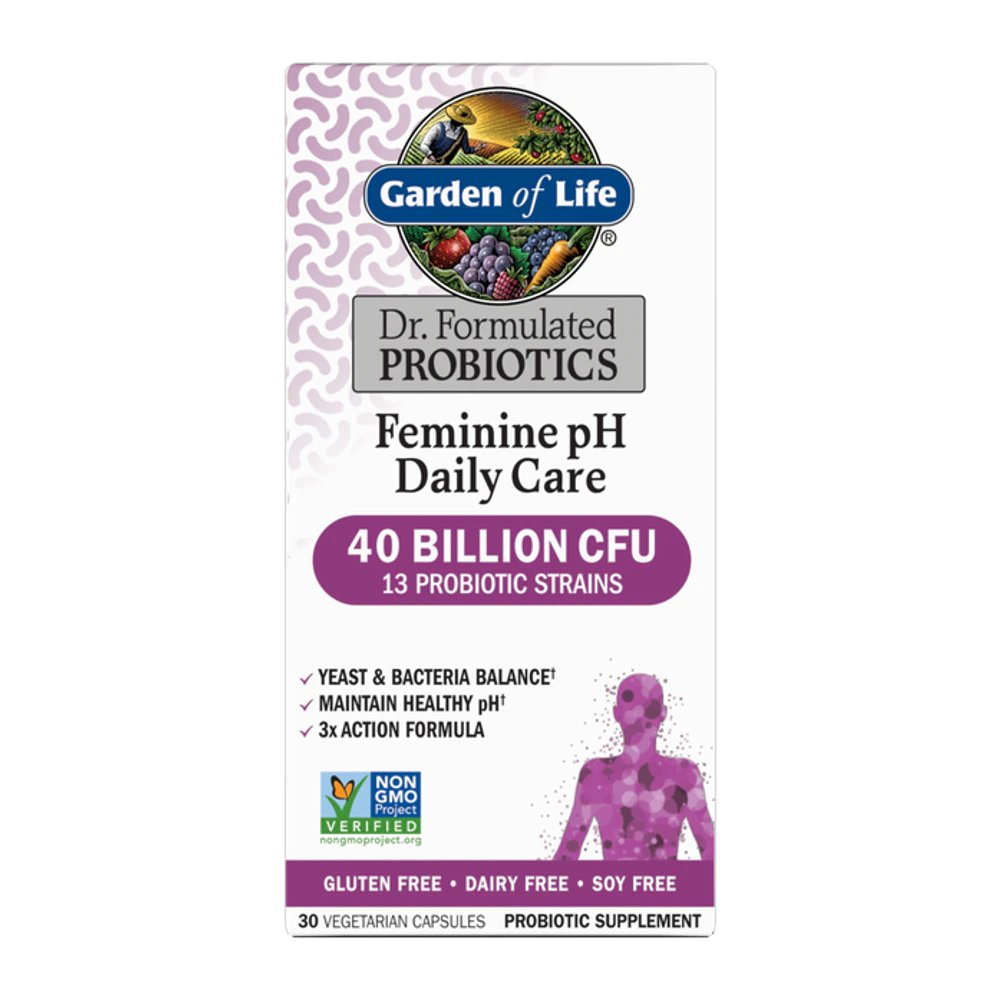 Garden of Life - Dr. Formulated Once Daily Women's Probiotics - 30 Veg Capsules