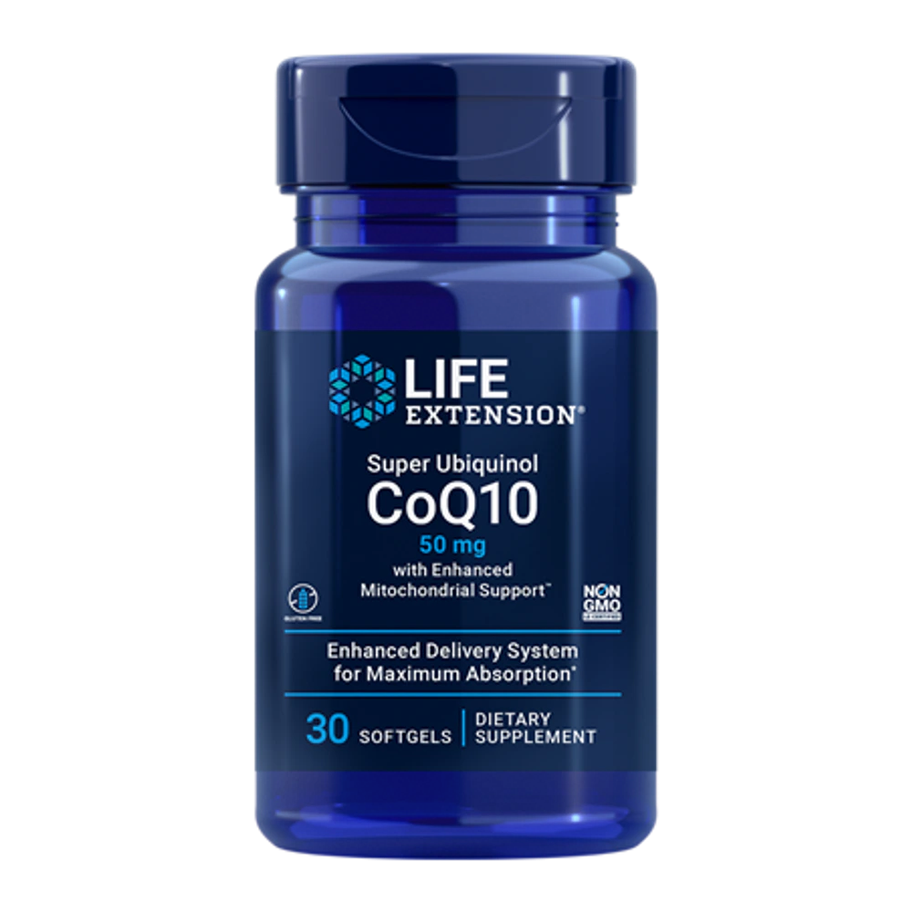 Life Extension - Super Ubiquinol Coq10 50 mg - 30 Softgels