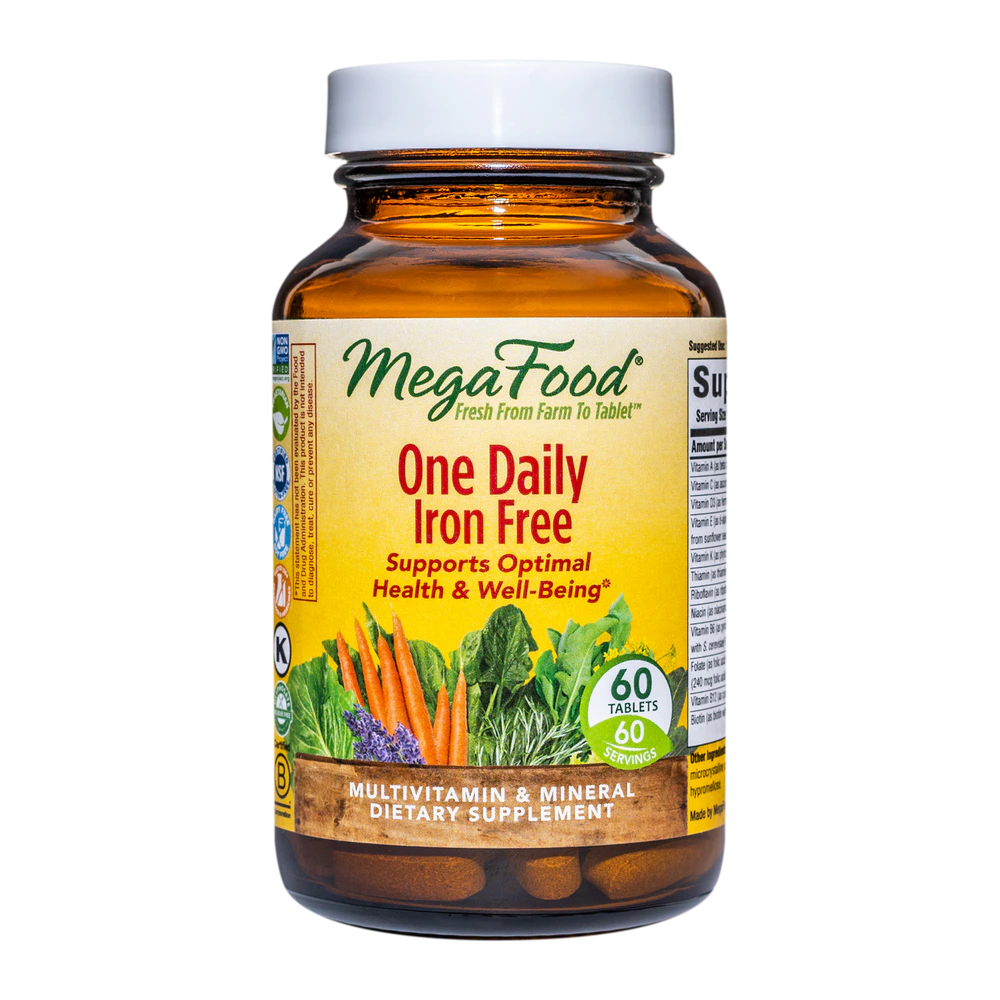 Megafood - One Daily Iron Free - 60 Tablets