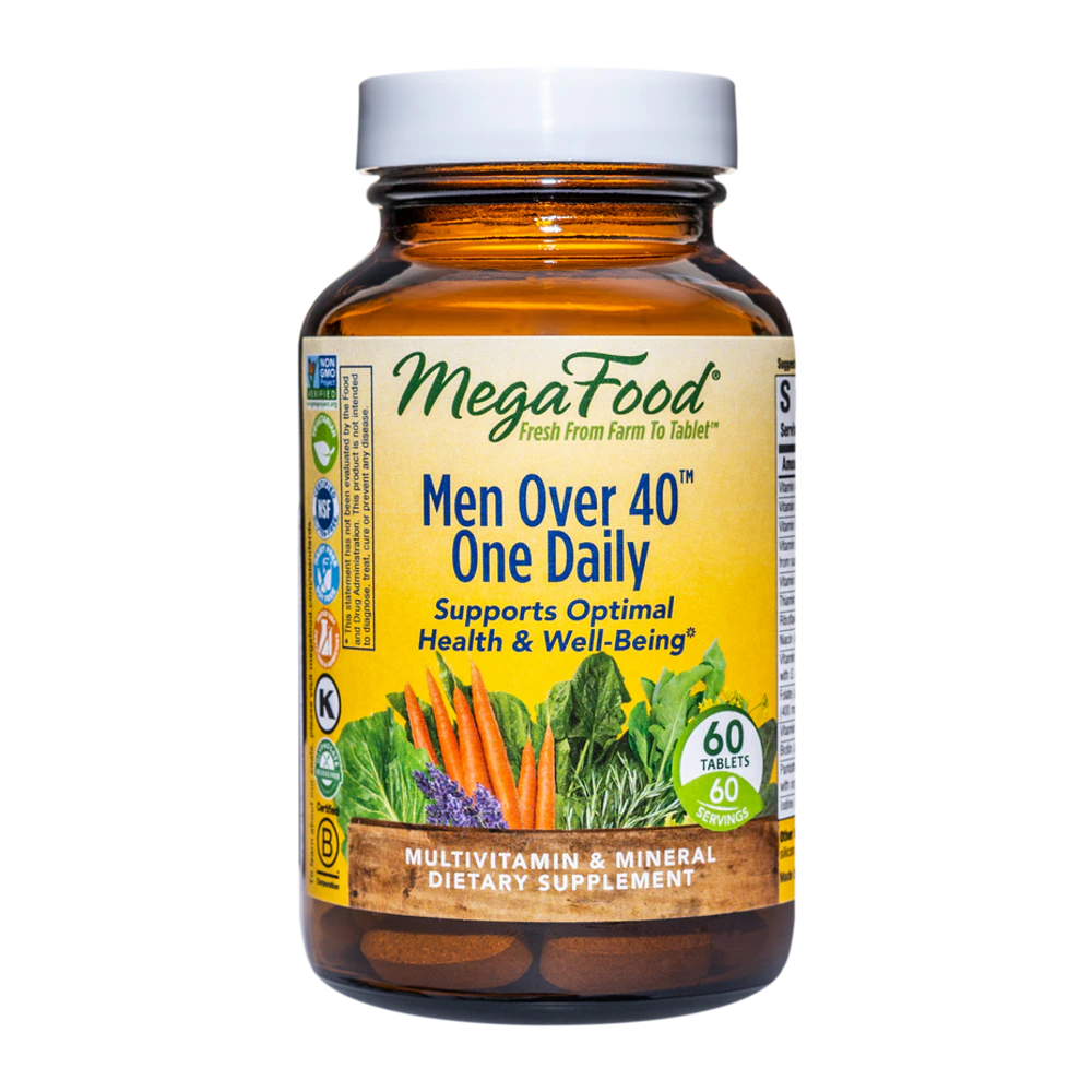 Megafood - Men Over 40 One Daily - 60 Tablets