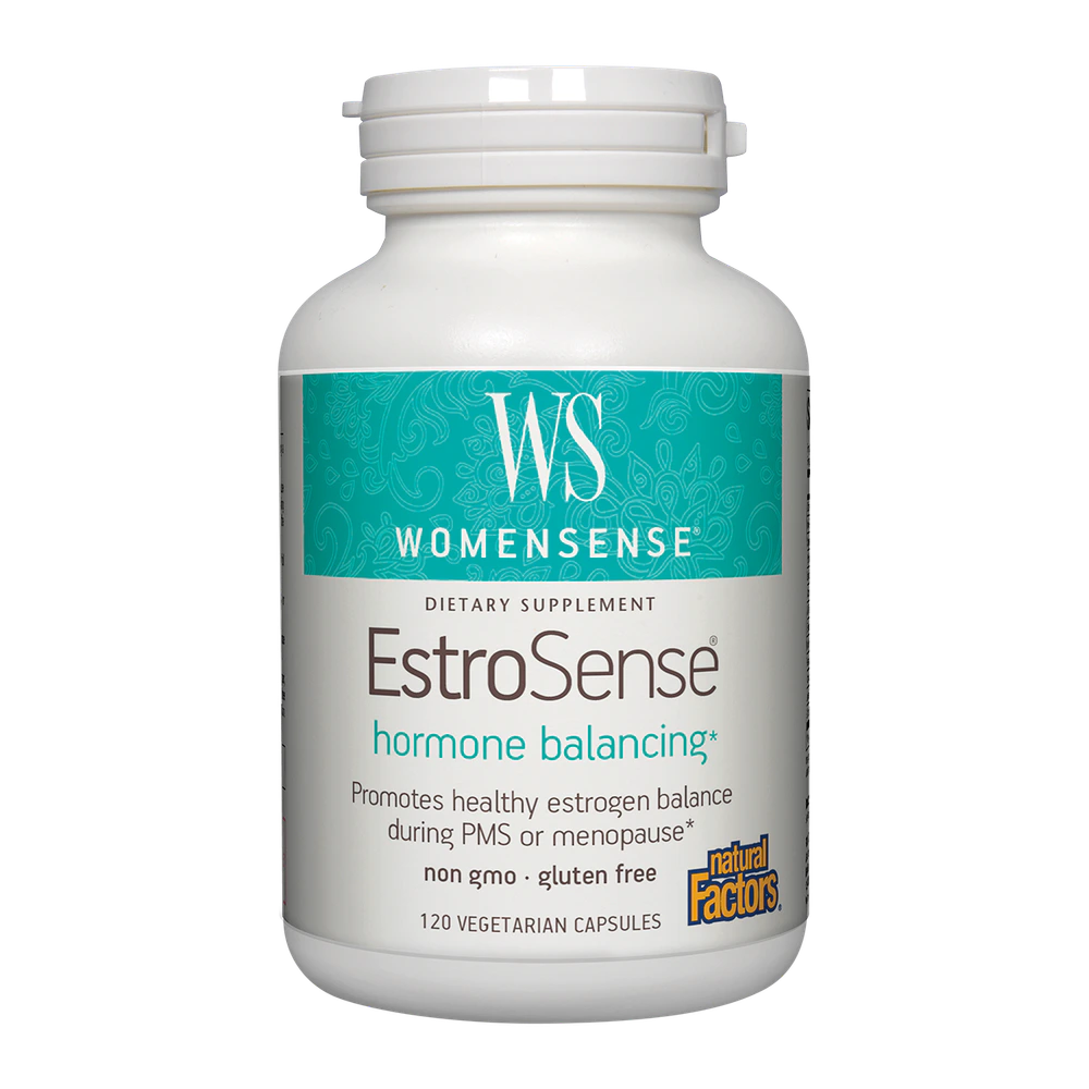 Natural Factors - Estrosense - 120 Veg Capsules