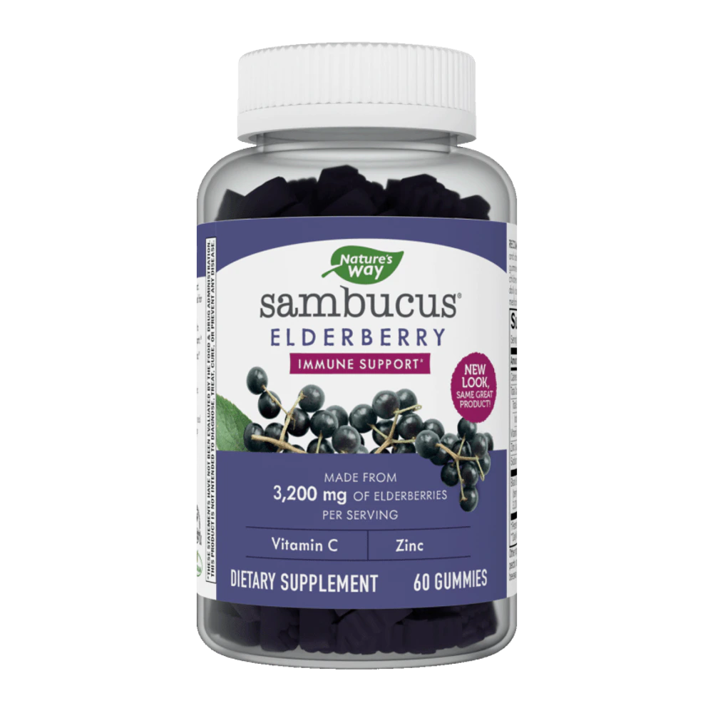 Natures Way - Sambucus Gummies - 60 count
