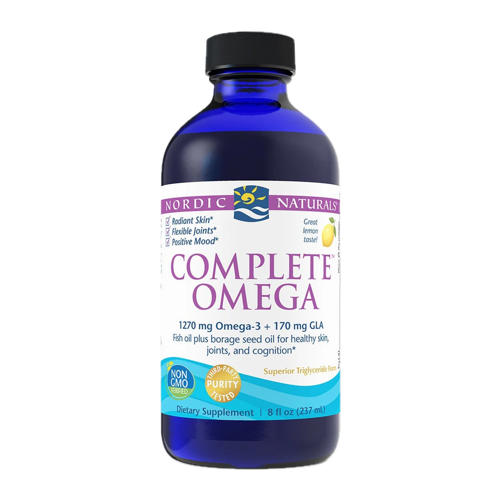 Nordic Naturals - Complete Omega Lemon - 8 oz