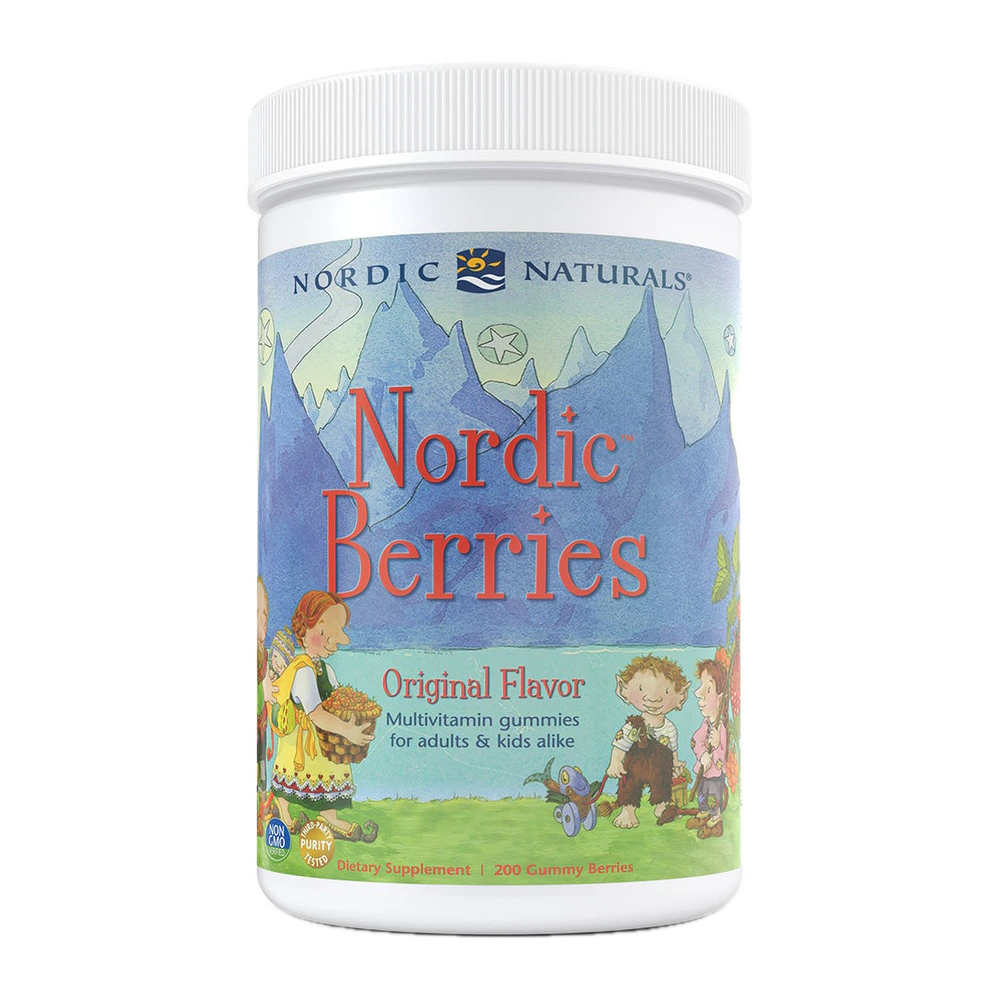 Nordic Naturals - Nordic Berries Multivitamin Gummies Original - 200 count