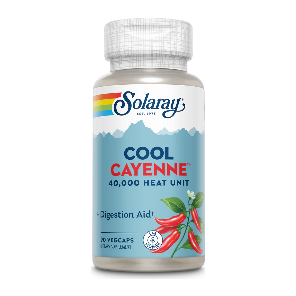 Solaray - Cool Cayenne 40,000 UT - 90 Count