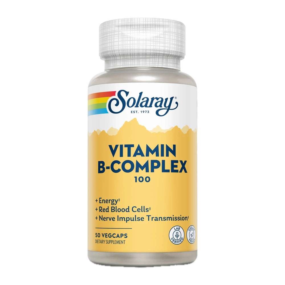 Solaray - B-Complex 100 mg - 50 Capsules