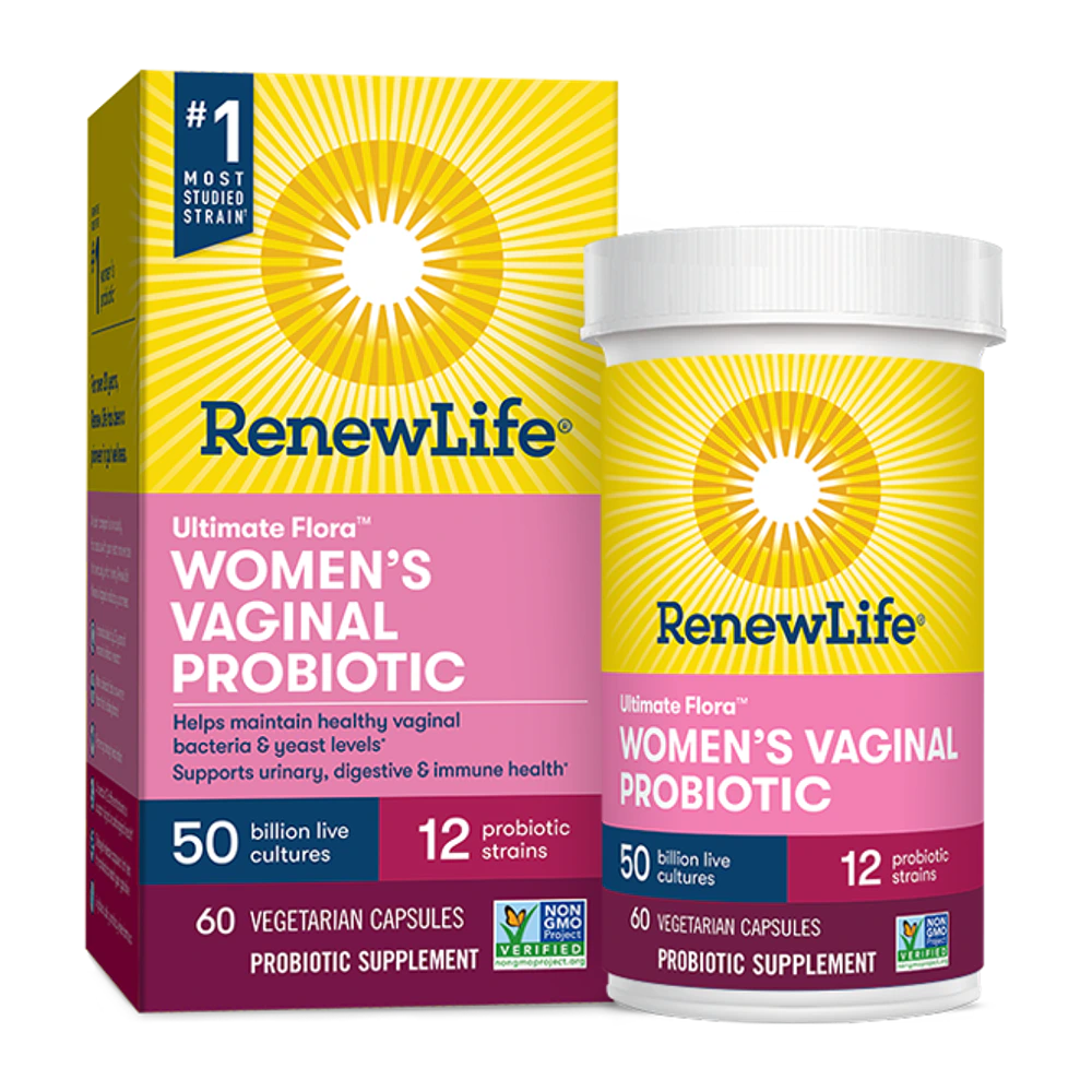 Renew Life - Womens Vaginal Probiotic - 60 Capsules