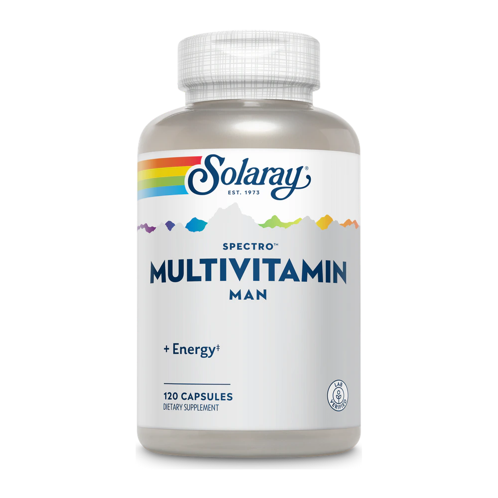 Solaray - Spectro Man Multivitamin - 120 Capsules